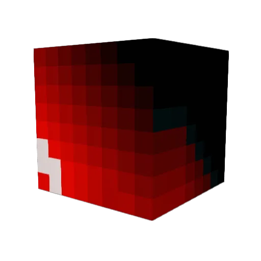 toxicbtw1020 Minecraft avatar head, 3D render