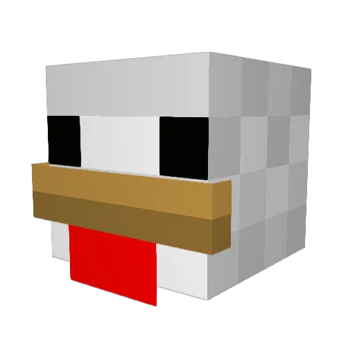 toxicbullet318 Minecraft avatar head, 3D render