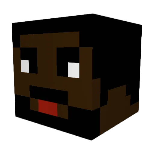 toxicdude527 Minecraft avatar head, 3D render