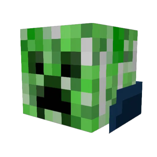 toxicpanda12365 Minecraft avatar head, 3D render