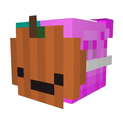 toxtricitea Minecraft avatar head, 3D render