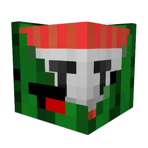 toxyk06 Minecraft avatar head, 3D render