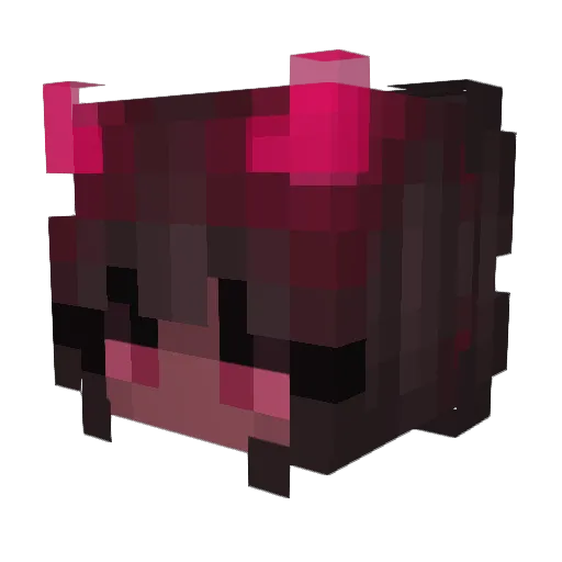 toz38 Minecraft avatar head, 3D render