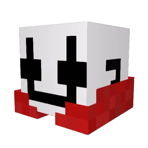 tozamtr Minecraft avatar head, 3D render