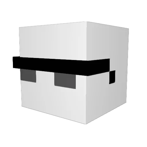 tpatergamer Minecraft avatar head, 3D render