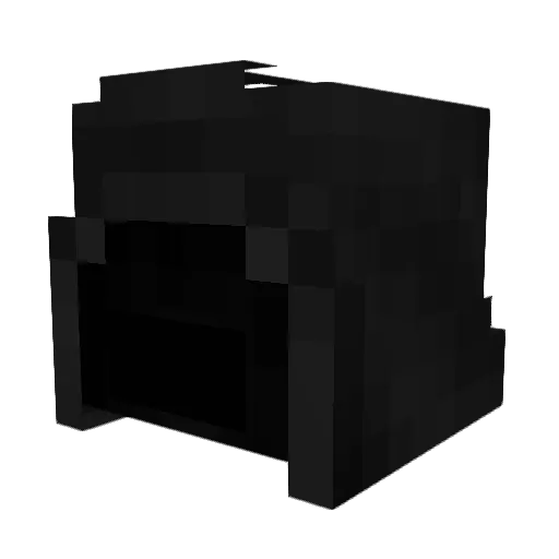 tprequest Minecraft avatar head, 3D render