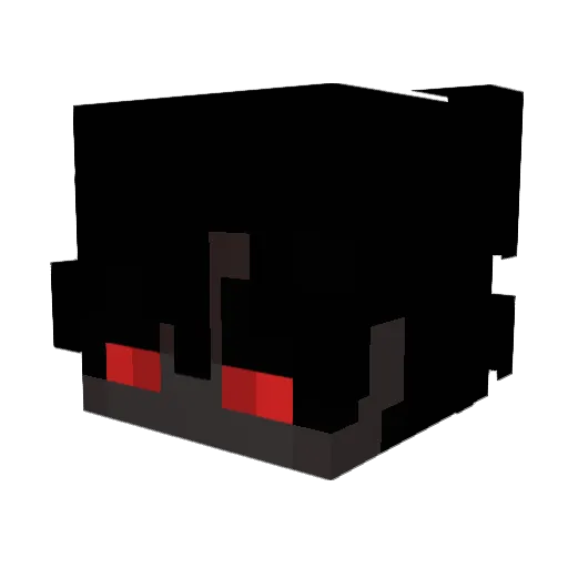 tqde_ Minecraft avatar head, 3D render