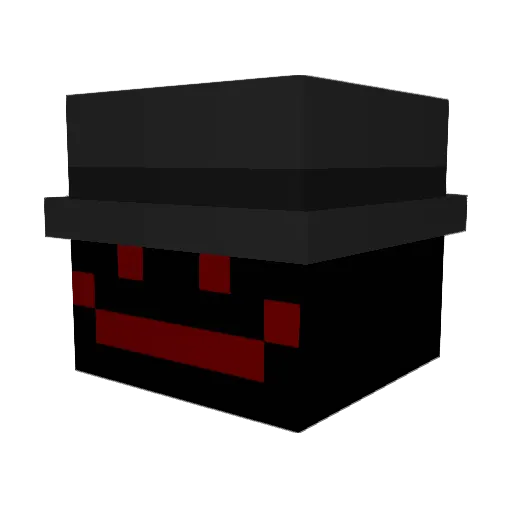 tr1plenueve Minecraft avatar head, 3D render