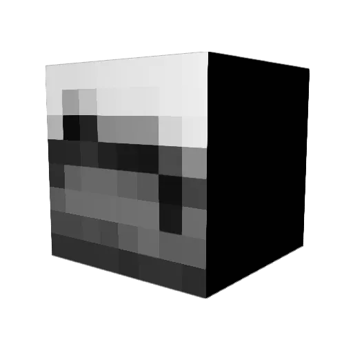 tr2shmaster Minecraft avatar head, 3D render