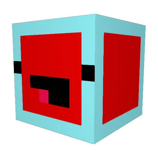 tr3yvont3 Minecraft avatar head, 3D render