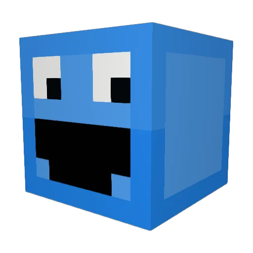 tr4ft8n Minecraft avatar head, 3D render