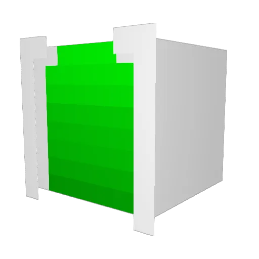 trabbie_s Minecraft avatar head, 3D render
