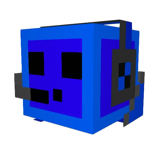 trackminecraft Minecraft avatar head, 3D render