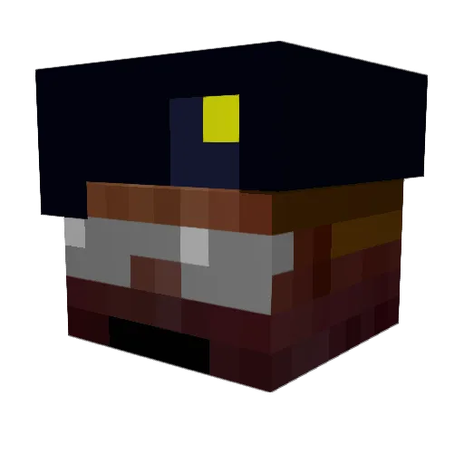 trackstar_2011 Minecraft avatar head, 3D render