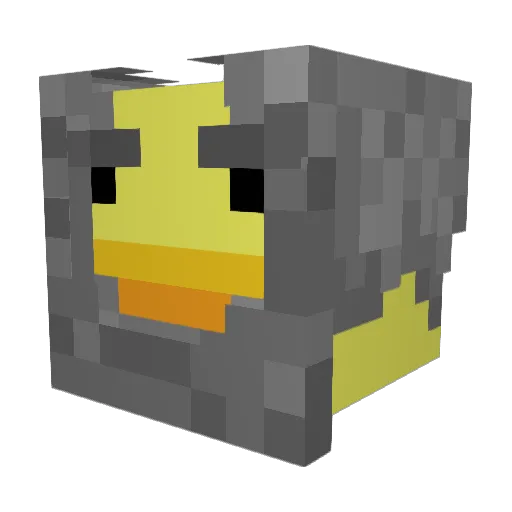 trade1234 Minecraft avatar head, 3D render
