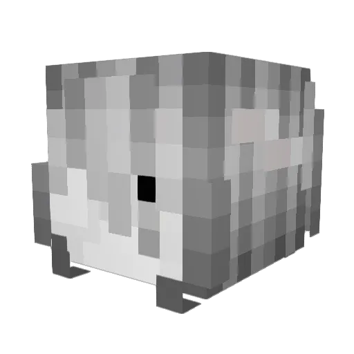 tragic92 Minecraft avatar head, 3D render