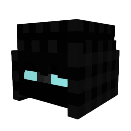 trahshkhan Minecraft avatar head, 3D render