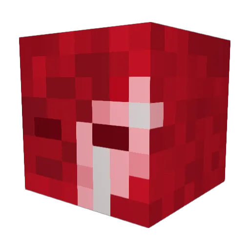 train105 Minecraft avatar head, 3D render