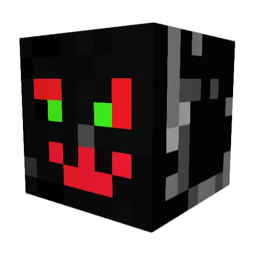 trait_slugg92 Minecraft avatar head, 3D render