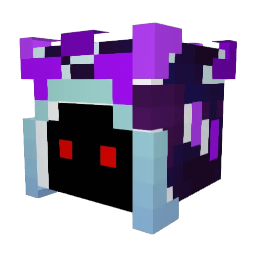 tralles Minecraft avatar head, 3D render