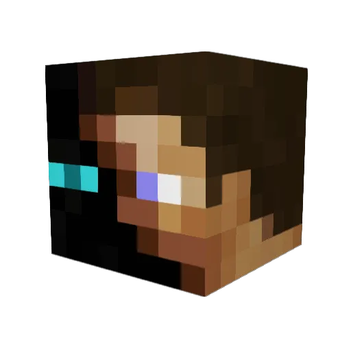 tralton2 Minecraft avatar head, 3D render