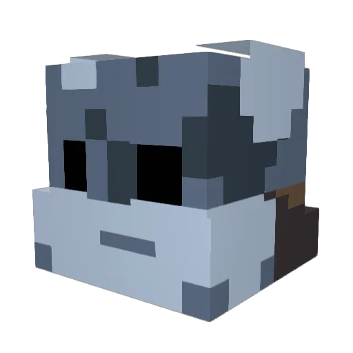 trampero97 Minecraft avatar head, 3D render