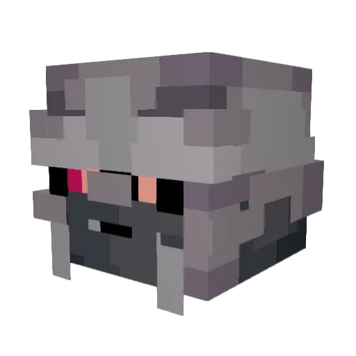 transformersfan1 Minecraft avatar head, 3D render