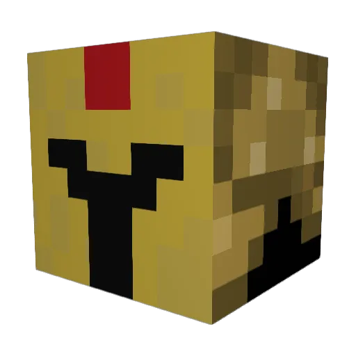 trapper1147 Minecraft avatar head, 3D render