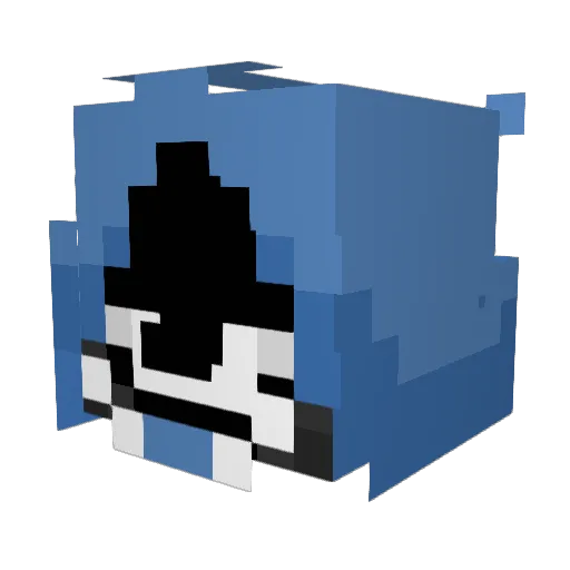 trashmasher420 Minecraft avatar head, 3D render