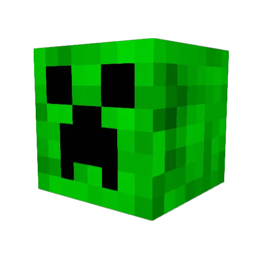 travellerTTT Minecraft avatar head, 3D render