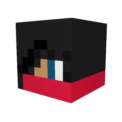traydawg23 Minecraft avatar head, 3D render
