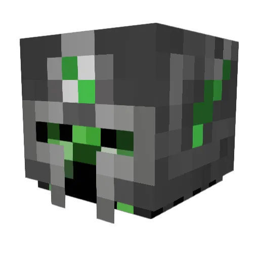 trazoM92 Minecraft avatar head, 3D render