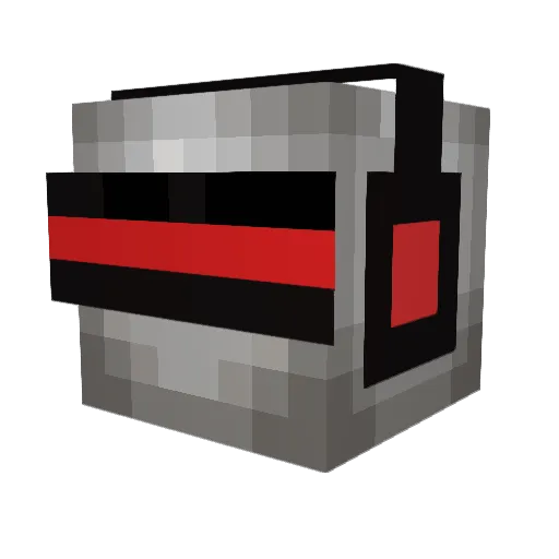 tre20 Minecraft avatar head, 3D render