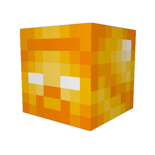 treabro Minecraft avatar head, 3D render
