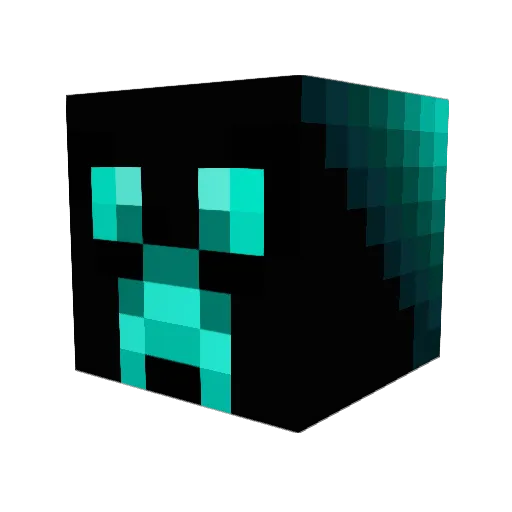 treas12 Minecraft avatar head, 3D render