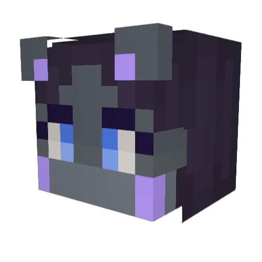 treddor Minecraft avatar head, 3D render