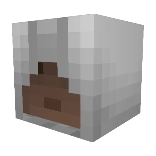 tredward Minecraft avatar head, 3D render