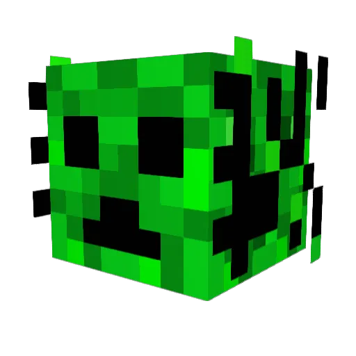 treehousetroll Minecraft avatar head, 3D render