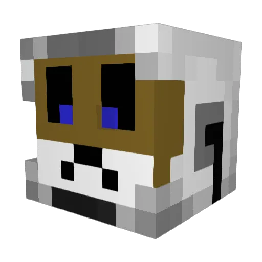 treej0804 Minecraft avatar head, 3D render