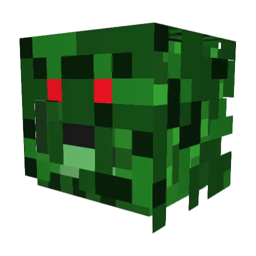 treelord13579 Minecraft avatar head, 3D render