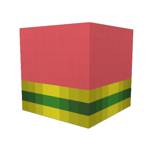 treeman35 Minecraft avatar head, 3D render