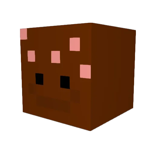 treena_mu Minecraft avatar head, 3D render