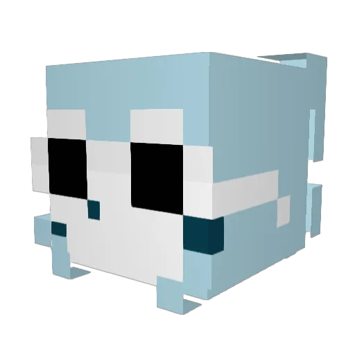 tremblorEstreban Minecraft avatar head, 3D render