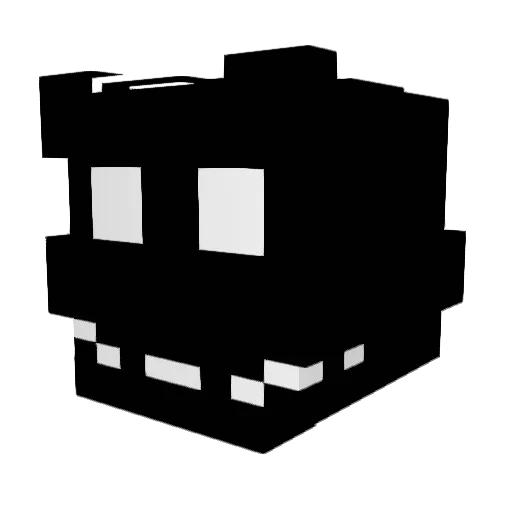 trendingmc Minecraft avatar head, 3D render