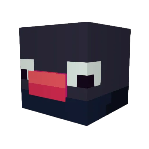treurmars Minecraft avatar head, 3D render