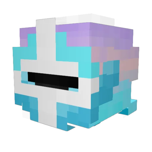 trevaskis Minecraft avatar head, 3D render