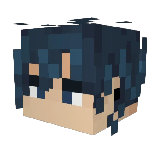 trevorchelo18 Minecraft avatar head, 3D render