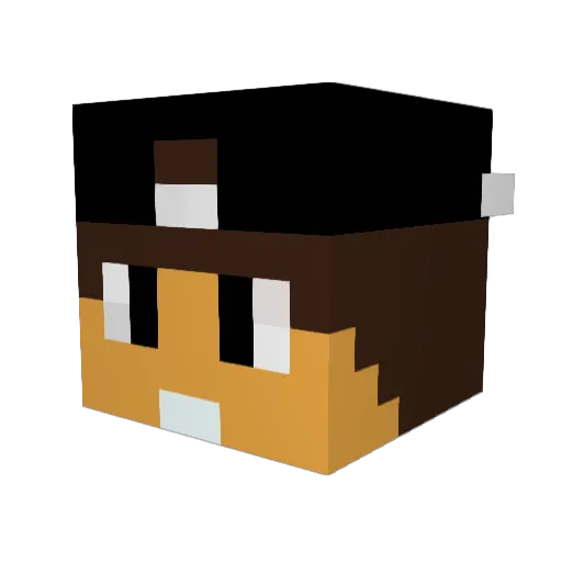 trevorphilips1 Minecraft avatar head, 3D render