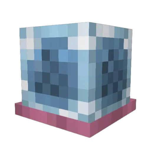 trewq33 Minecraft avatar head, 3D render