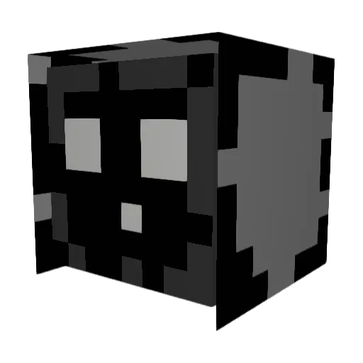 trexx2 Minecraft avatar head, 3D render